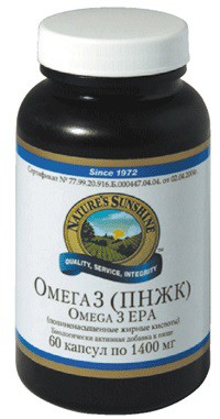 Omega 3 EPA  Омега 3 (Натуральный рыбий жир)
